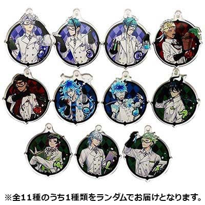 ディズニー ツイステッドワンダーランド アクリルキーホルダーコレクション 4 実験着B