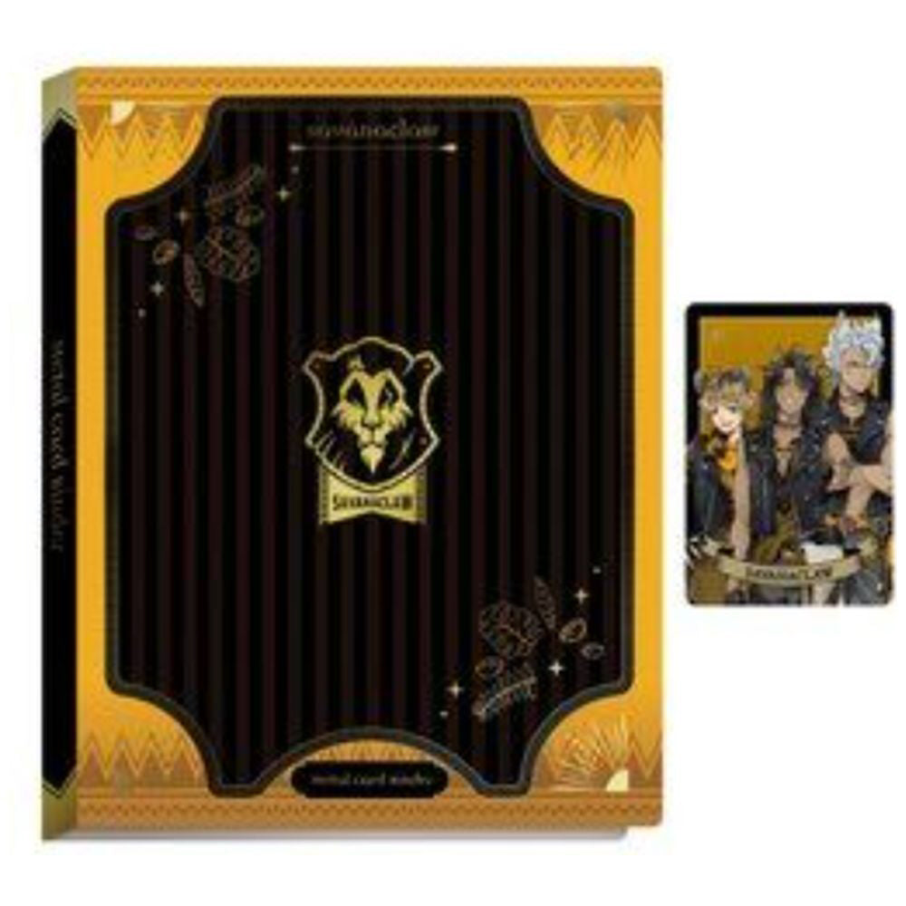 ディズニー ツイステッドワンダーランド メタルカードバインダー ～サバナクロー～  卡簿