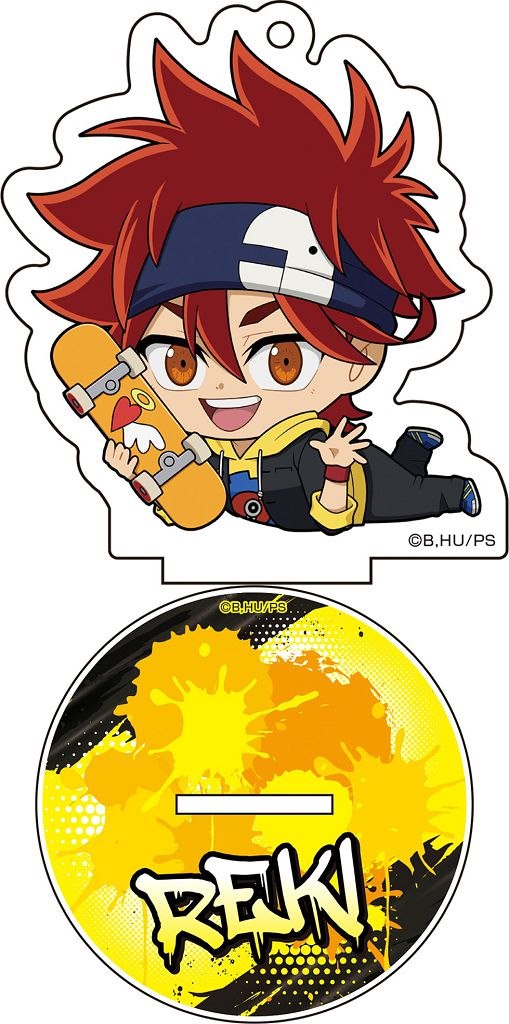 「SK∞ エスケーエイト」 ごろりんアクリルキーホルダー (1)レキ 掛牌