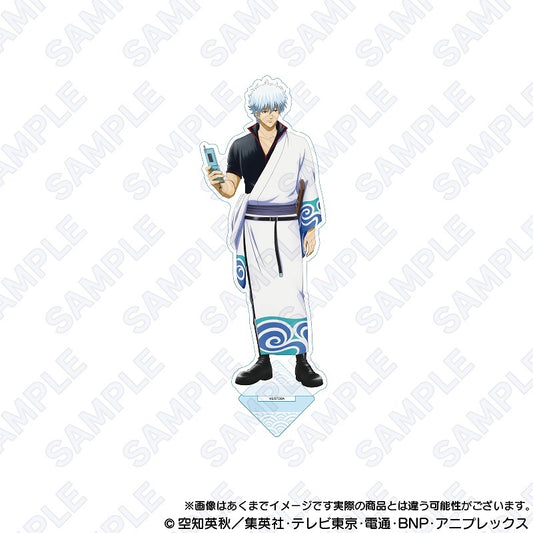 坂田銀時 でかアクリルスタンド 携帯電話Ver. 「銀魂」立牌 acrylic stand