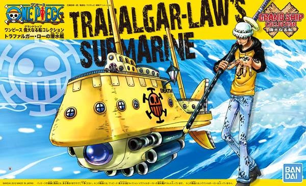 One Piece Grand Ship Collection Trafalgar Law's Submarine Plastic Model toys