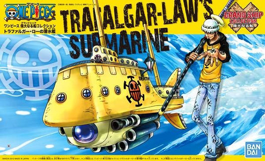 One Piece Grand Ship Collection Trafalgar Law's Submarine Plastic Model toys