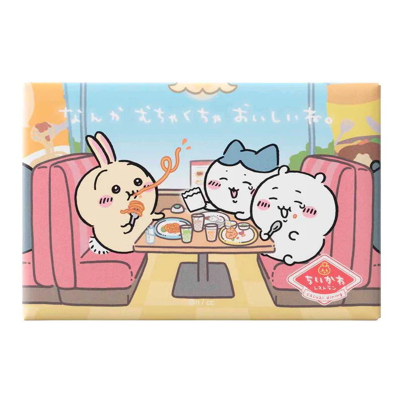 Chikawa Chikawa Restaurant Square Magnet (It's really delicious.) kc.