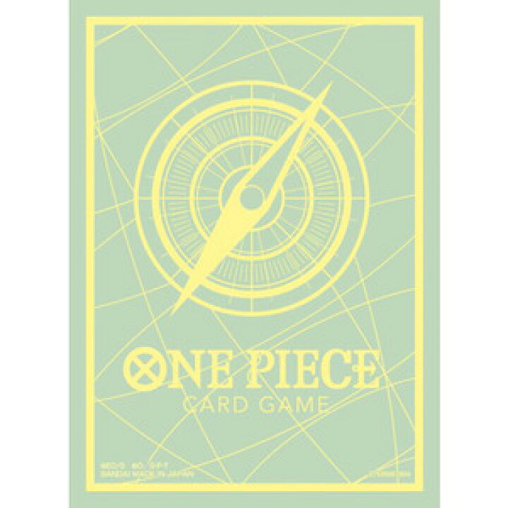 ONE PIECE カードゲーム オフィシャルカードスリーブ 9 D:スタンダード ミントグリーン&レモン