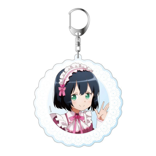となりの吸血鬼さん 描き下ろし 灯 メイド アクリルキーホルダー