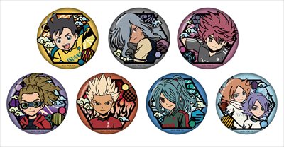 イナズマイレブンアレスの Libra Cut り絵シリーズ和paper缶バッジtcb