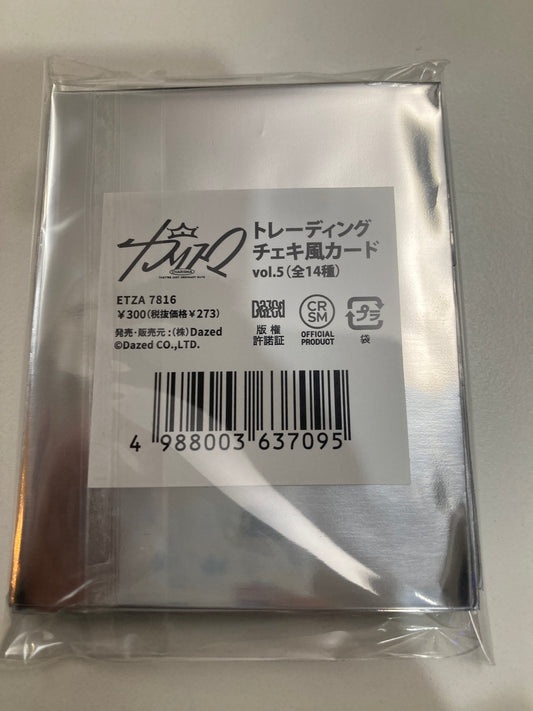 (cafe限定)　祝3周年・カリスマカフェ　トレーディングチェキ風カードvol.5（全14種）(池袋)