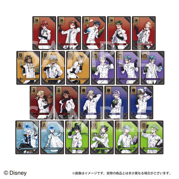 ディズニー ツイステッドワンダーランド クリアシート コレクション第2弾 膠墊