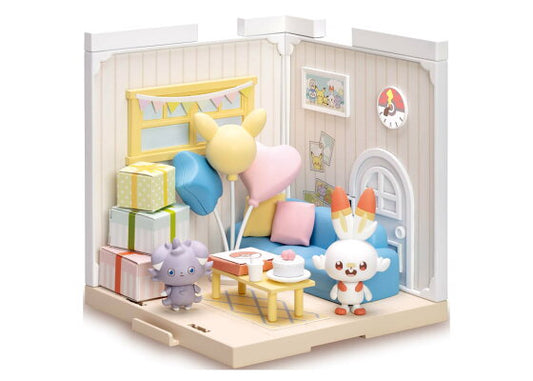 ポケモン　ポケピースハウス　ラウンジ　ヒバニー＆ニャスパー