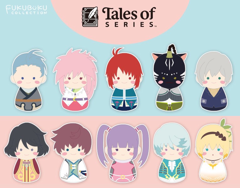 テイルズ オブ』シリーズのキャラクターが、 ふっくらとした顔つきがかわいい「福福しい」toys toy