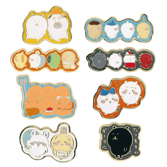 Nagano Friends Pins Collection (8 types in total) kc.