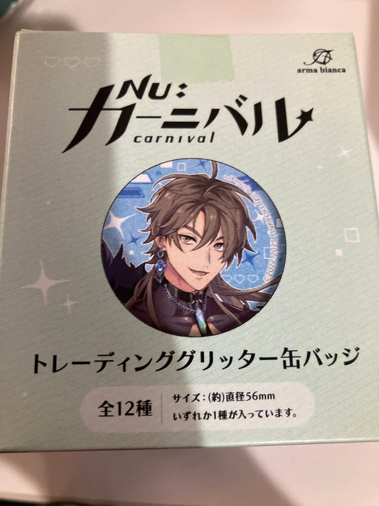 NU: カーニバル トレーディング グリッター缶バッジ BOX(池袋)