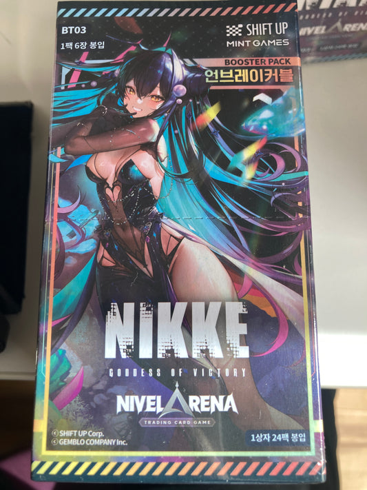 Nivel Arena TCG KOREAN - Goddess of Victory: NIKKE BT03 Unbreakable (池袋)