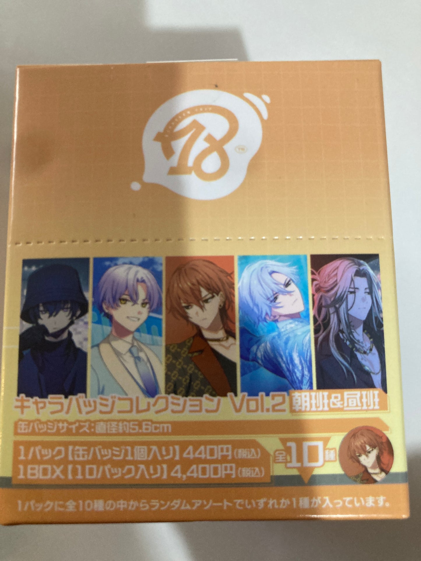 18TRIP キャラバッジコレクション/vol.2 朝班・昼班 (池袋)