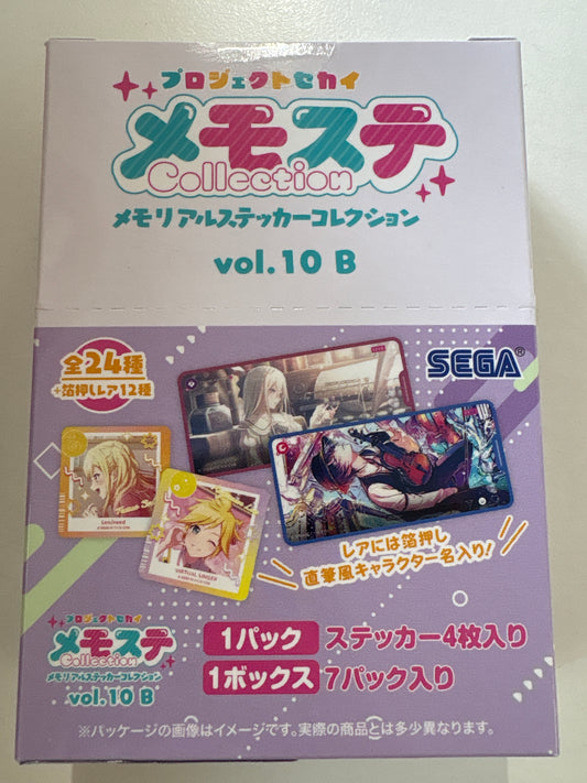 プロジェクトセカイ カラフルステージ！ feat. 初音ミク メモステコレクション vol.10 B（全24種+レア） (池袋)