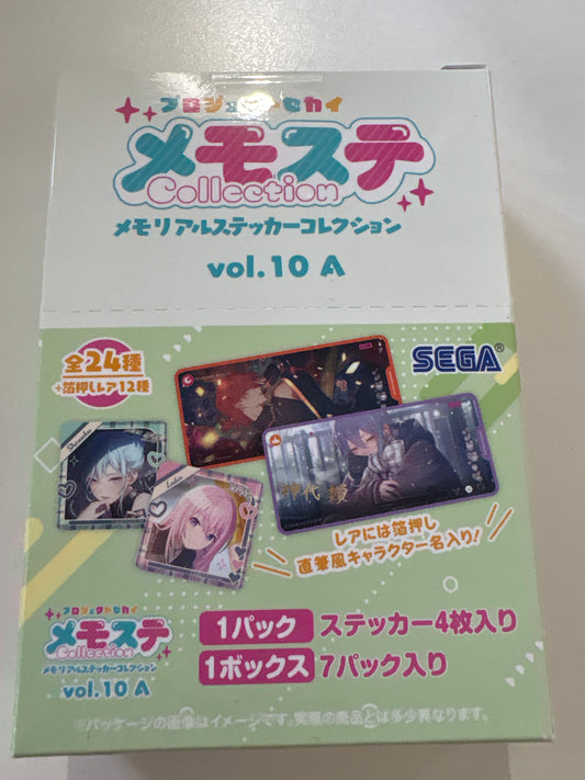 プロジェクトセカイ カラフルステージ！ feat. 初音ミク メモステコレクション vol.10 A（全24種+レア） (池袋)