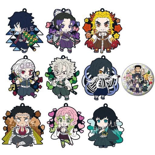 鬼滅の刃 デコっ!とラバーストラップ 第6弾