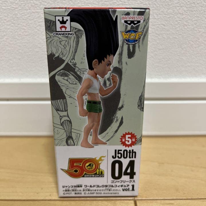 ジャンプ50周年 ワールドコレクタブルフィギュア ハンターハンター 強制成長ゴン