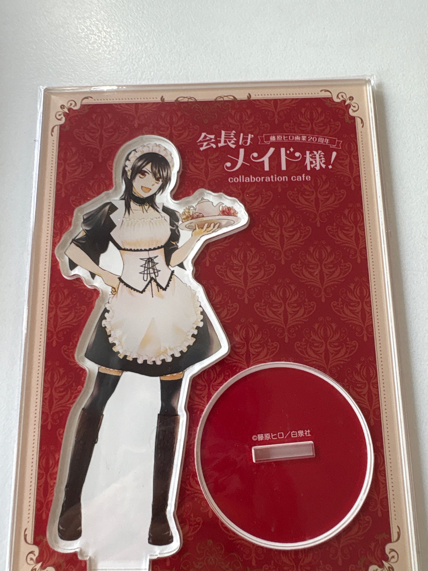 【藤原ヒロ画業20周年「会長はメイド様！」Collaboration Cafe】アクリルスタンド（鮎沢美咲） (池袋)