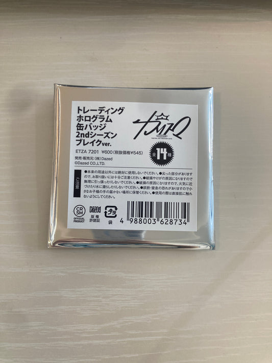 トレーディングホログラム缶バッジ 2ndシーズンブレイクver.(全14種)