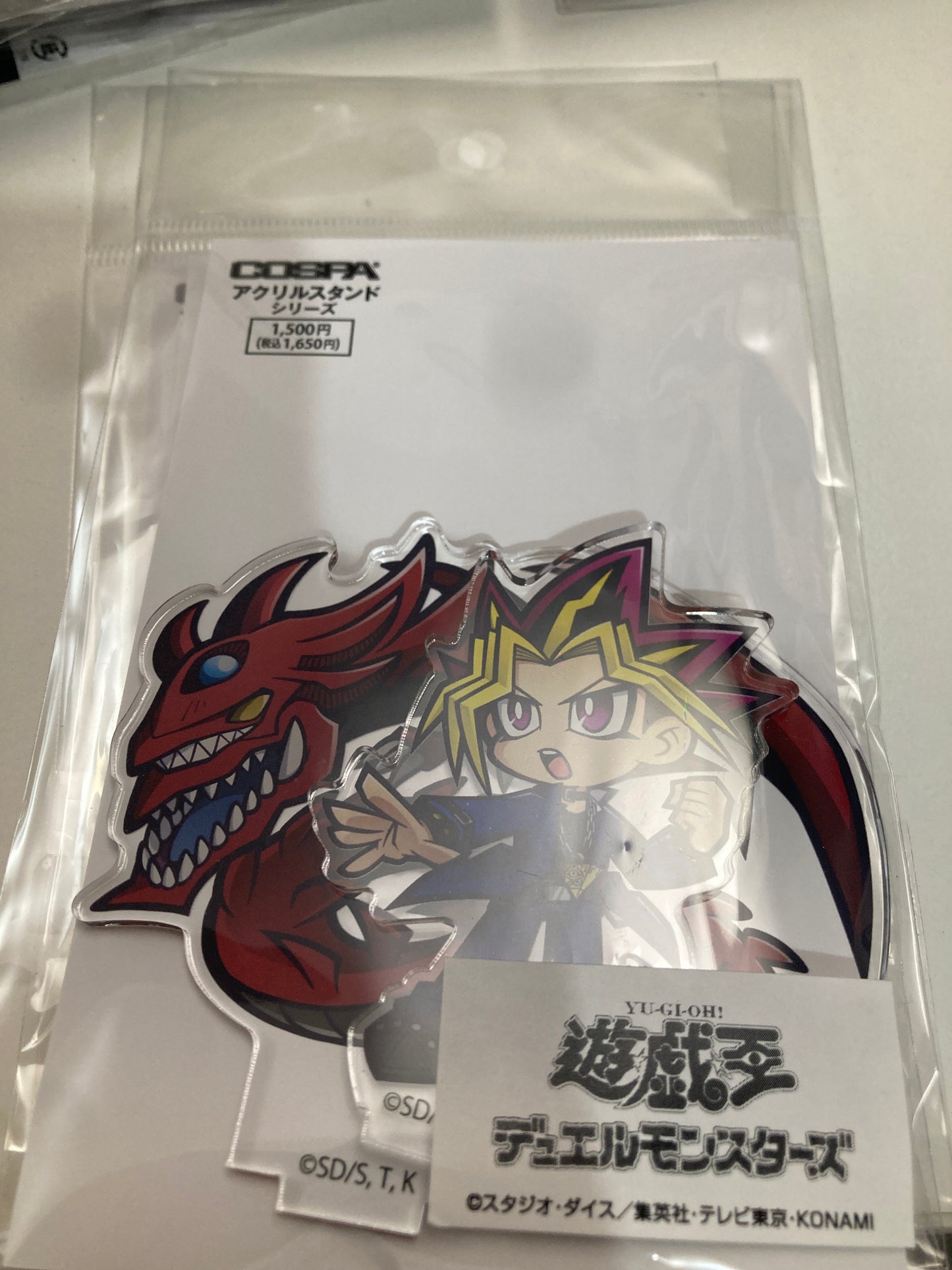 遊☆戯☆王デュエルモンスターズ 闇遊戯＆オシリスの天空竜 アクリルスタンド (池袋)