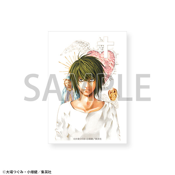 DEATH NOTE original painting exhibition ステッカー／L tcs