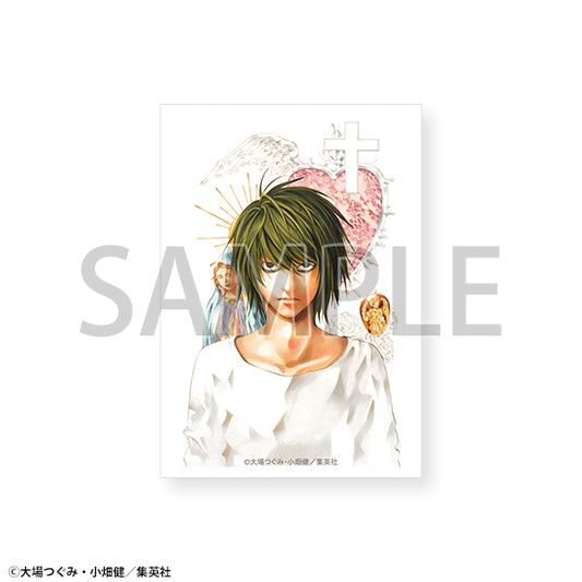 DEATH NOTE原画展 ステッカー／L tcs