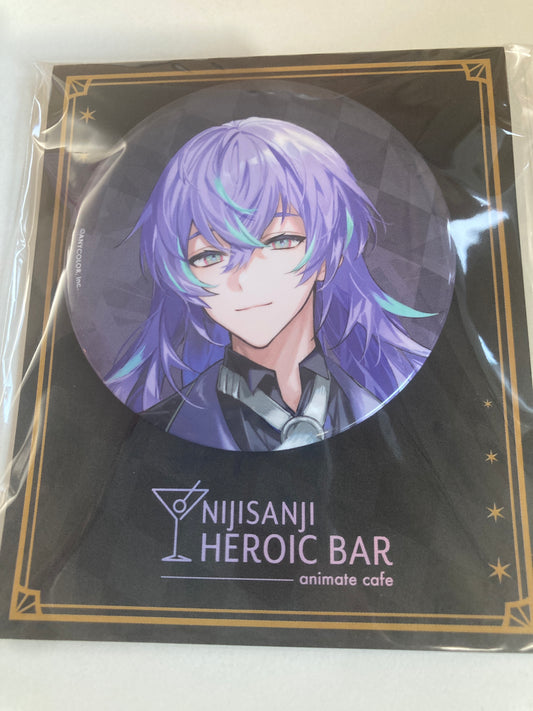 【Animate Cafe】にじさんじ（HEROES） 台紙付きBIG缶バッジ 星導ショウ(池袋)