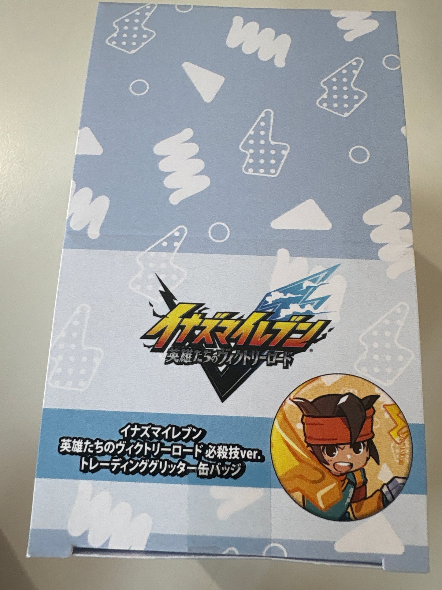 イナズマイレブン 英雄たちのヴィクトリーロード 必殺技ver. トレーディンググリッター缶バッジ (IKE)