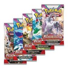 Scarlet &amp; Violet Paldea Evolved Booster Pack tcs