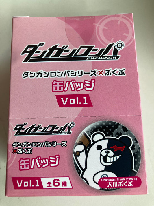 ダンガンロンパシリーズ×ぶくぶ 缶バッジ Vol.1 (池袋)
