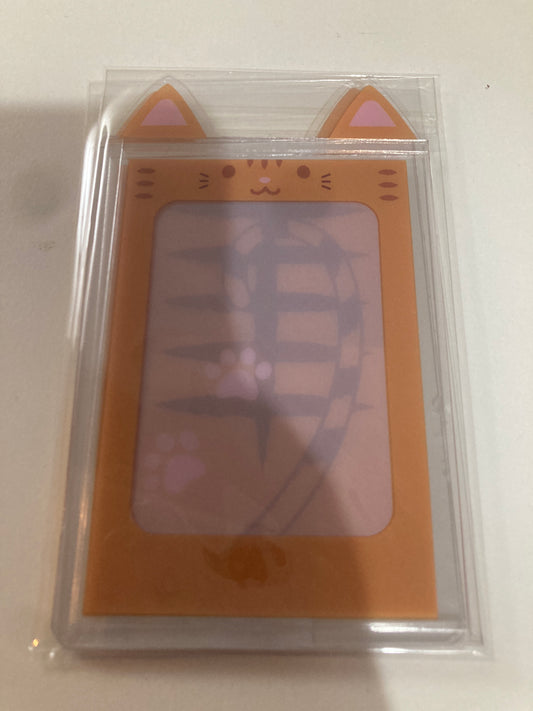 Chugai推しアピシリーズ どうぶつハードカードケース ねこ 茶トラ(Agf)(池袋)