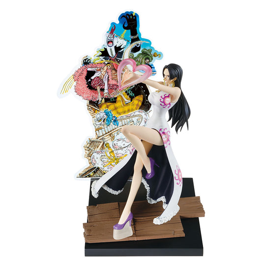 Ichiban Kuji ワンピースWT100 Commemorating the Empress of the Great Pirates 100 Scenes of Oda Eichiro Drawing き下ろし