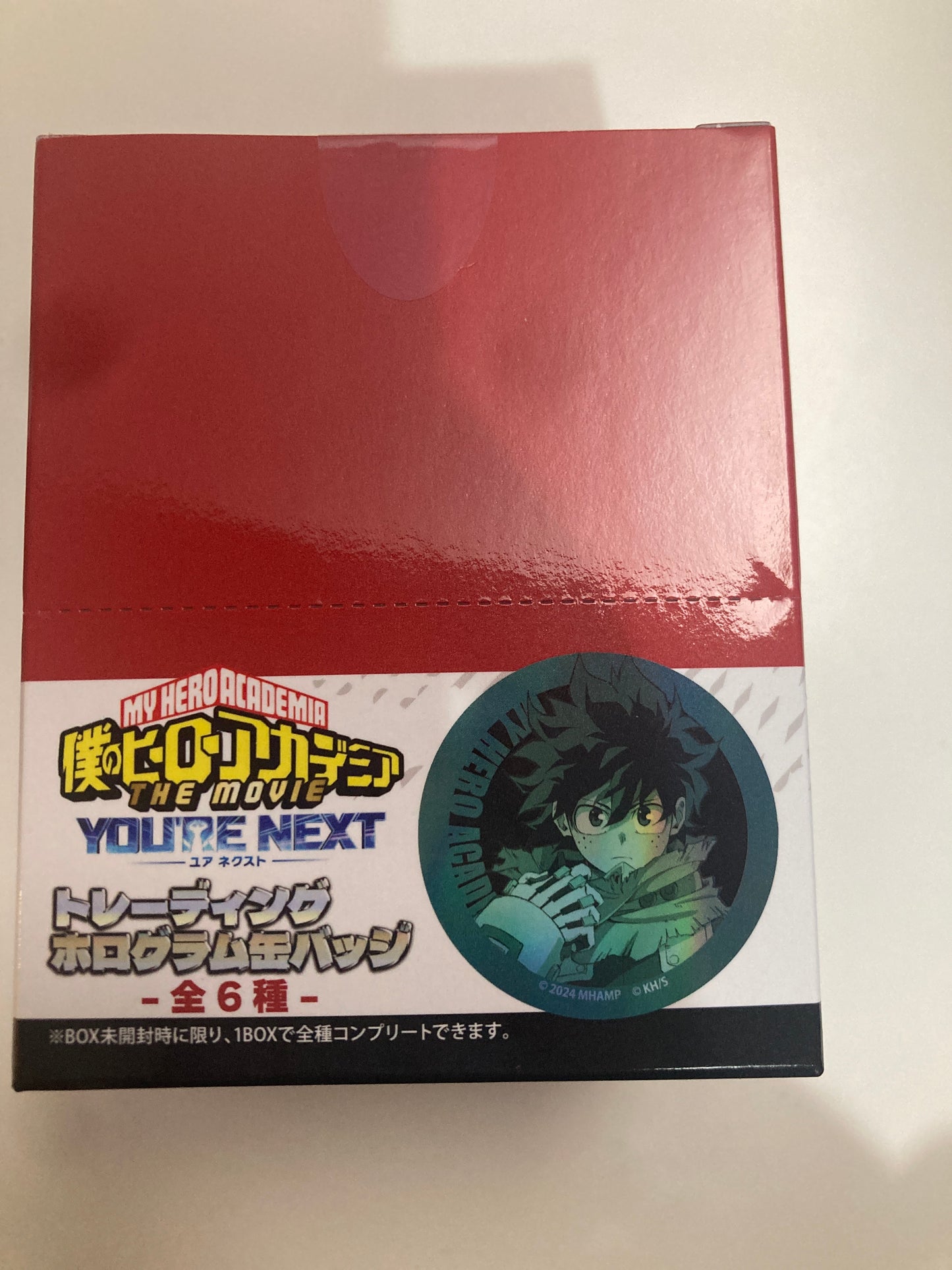 僕のヒーローアカデミア THE MOVIE ユアネクスト トレーディングホログラム缶バッジ (池袋)