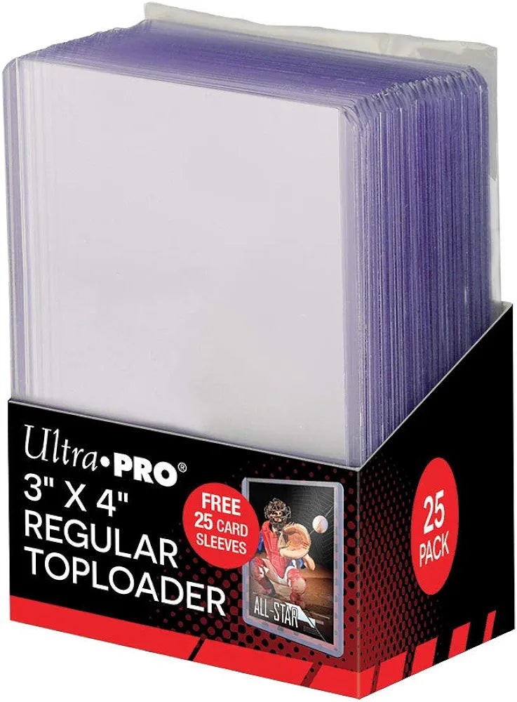 Ultra Pro 3" X 4" Regular Toploader 35pt