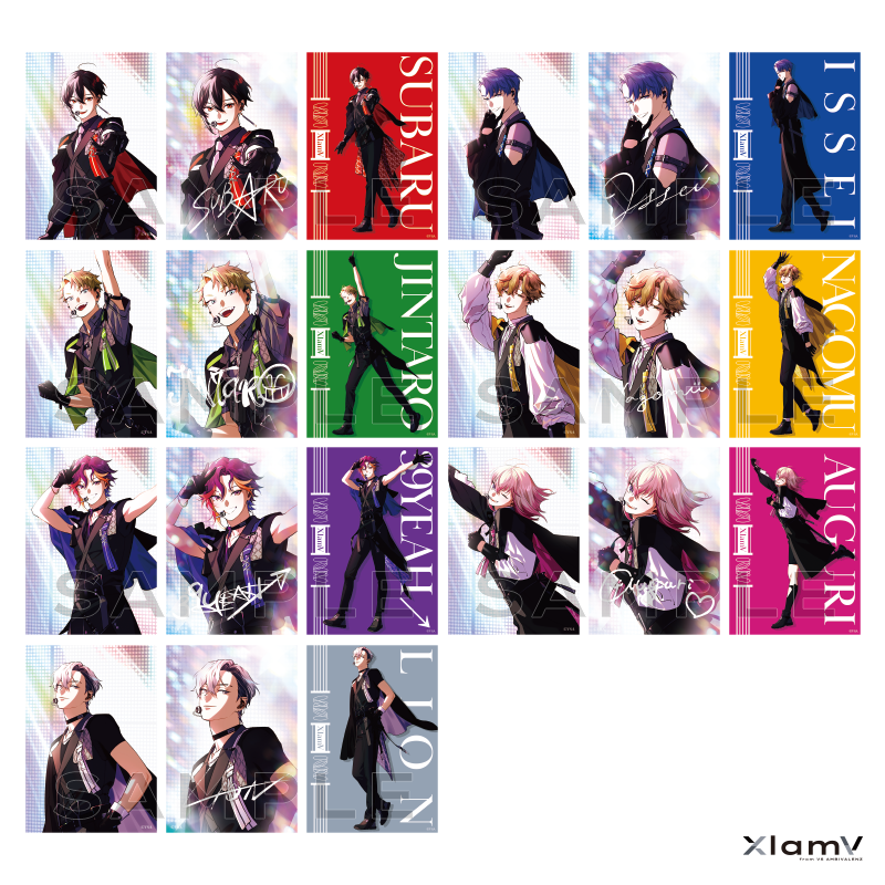 XlamV 1st LIVE トレーディングブロマイド tcs