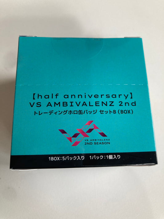 【half anniversary】VS AMBIVALENZ 2nd トレーディングホロ缶バッジ セットB (池袋)