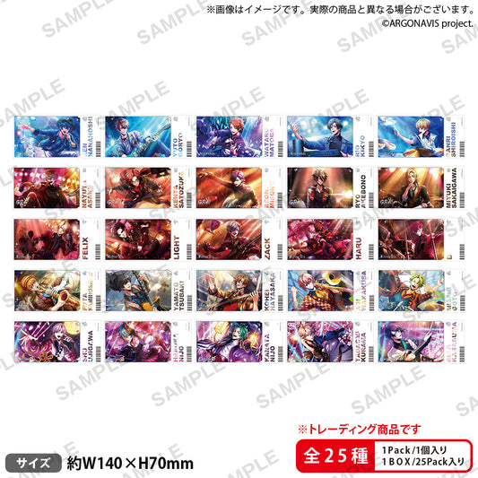 from ARGONAVIS トレーディングチケット風ステッカー