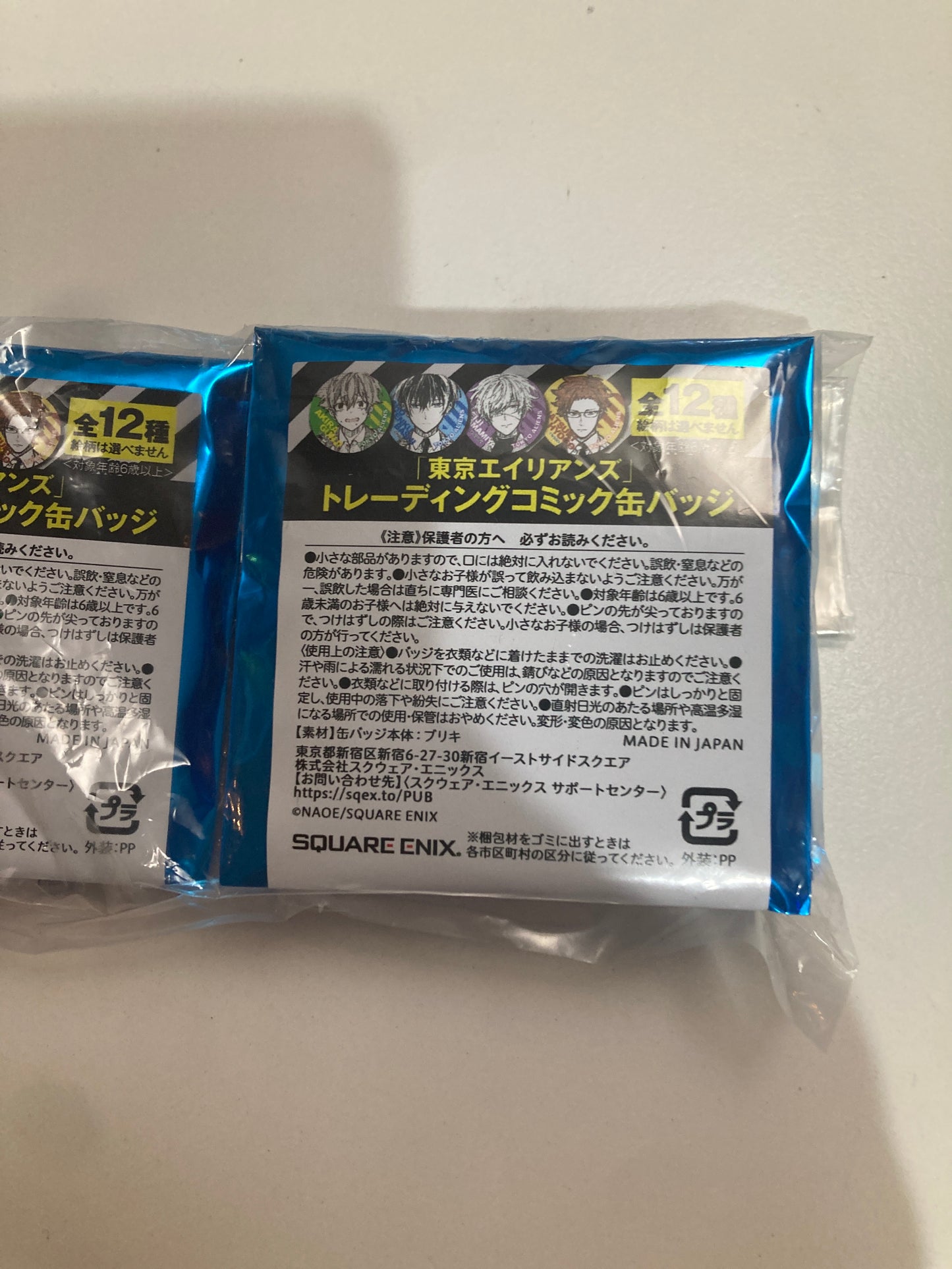 東京エイリアンズ トレーディングコミック缶バッジ (池袋)