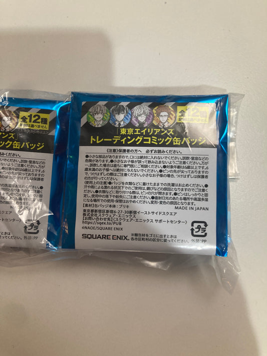 東京エイリアンズ トレーディングコミック缶バッジ (池袋)