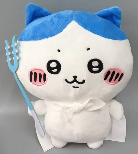 ぬいぐるみ　ハチワレ 特訓スタイルBIGぬいぐるみ 「ちいかわ なんか小さくてかわいいやつ」chikawa doll