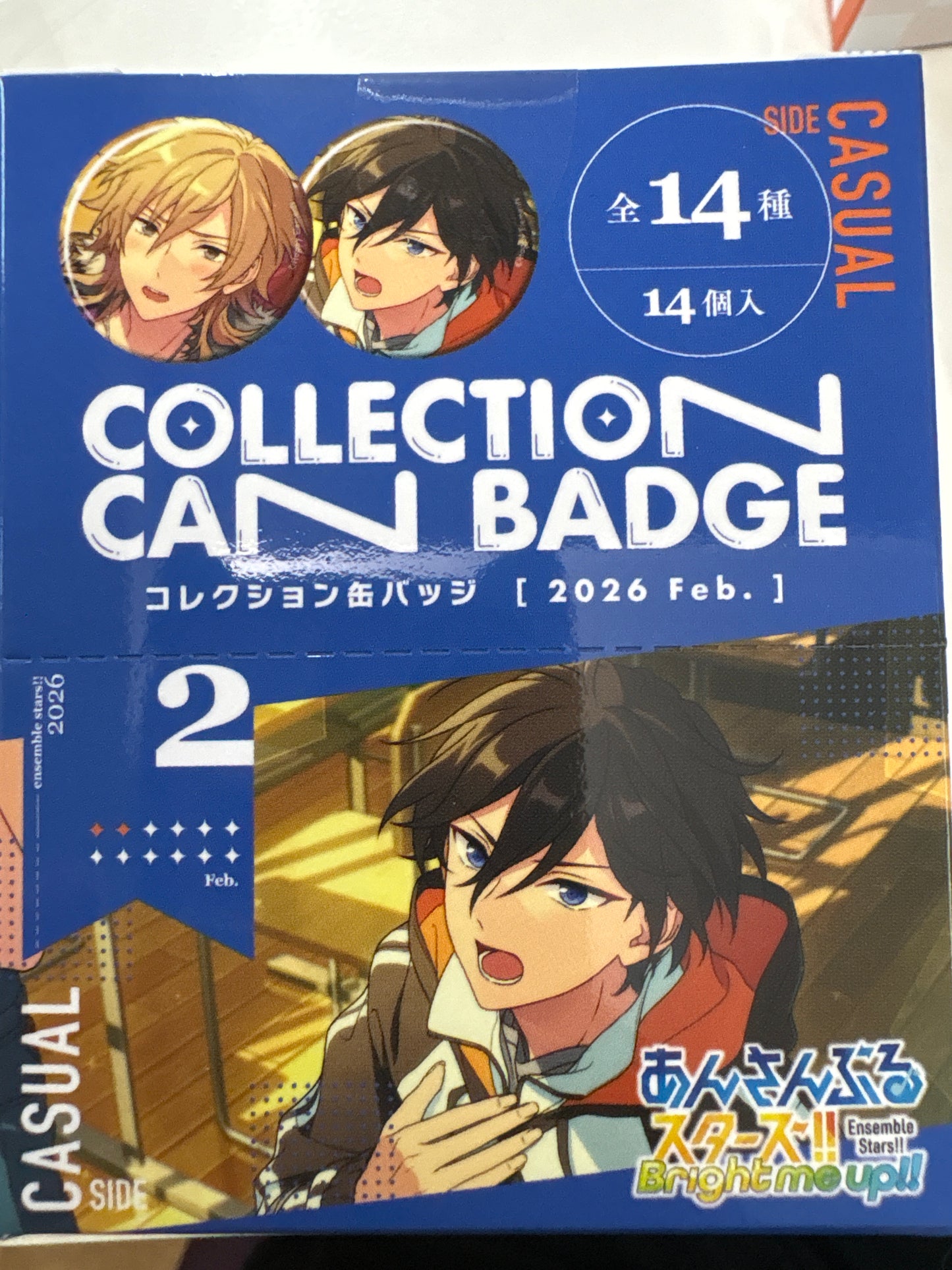 あんさんぶるスターズ！！ コレクション缶バッジ［2026 Feb.］-Casual Side-　（池袋）