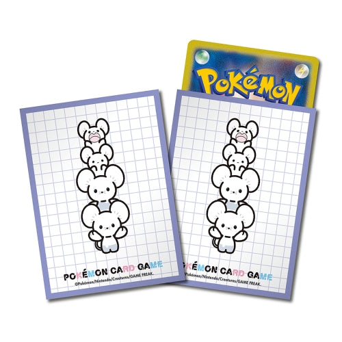 ポケモンカードゲーム デッキシールド イッカネズミ【パープル】| Pokemon Card Game TCG Deck Sleeves Maushold [Purple]