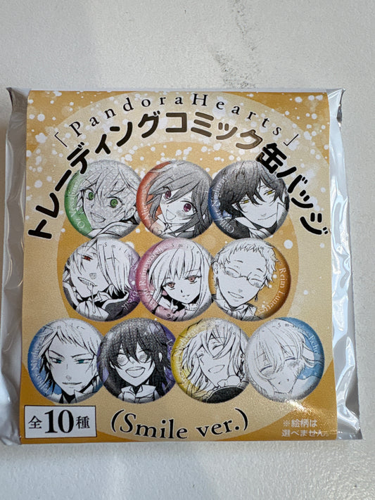 「PandoraHearts」トレーディングコミック缶バッジ(Smile ver.)池袋