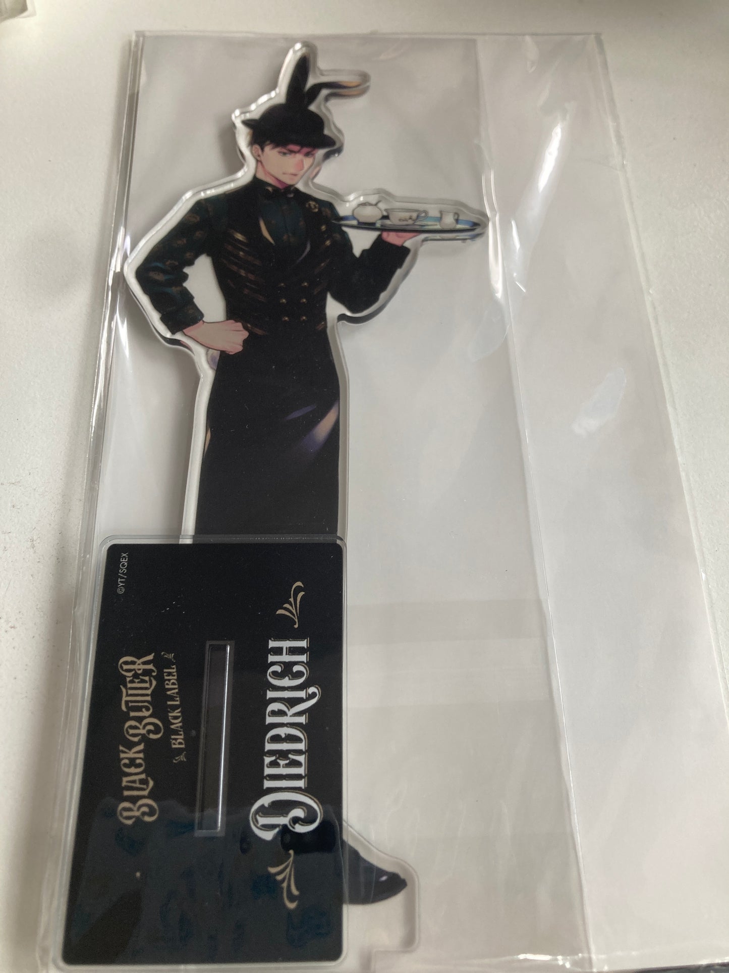 「黒執事 Black Label」ビッグアクリルスタンド ディーデリヒ Cafe & Shop Edition(池袋)