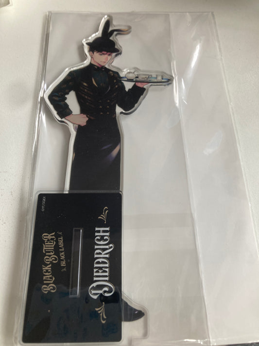 「黒執事 Black Label」ビッグアクリルスタンド ディーデリヒ Cafe & Shop Edition(池袋)