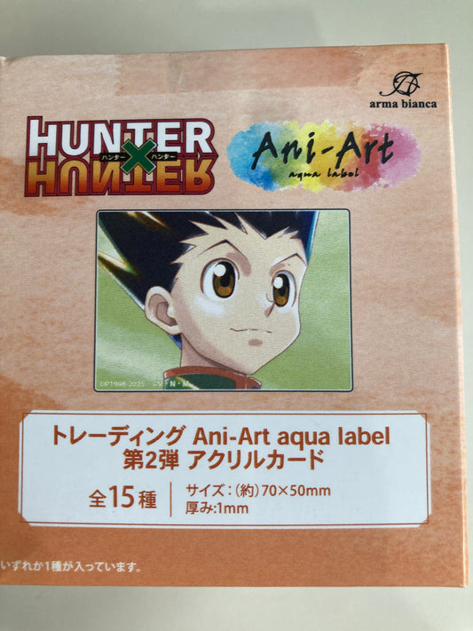 HUNTER×HUNTER トレーディング Ani-Art aqua label 第2弾 アクリルカード(池袋)