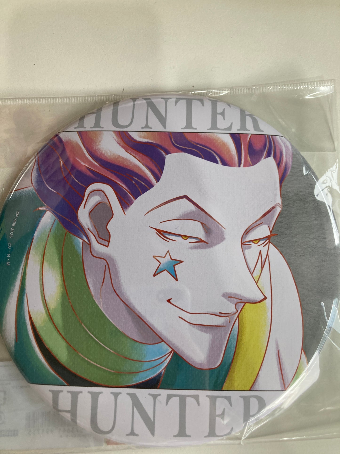 HUNTER×HUNTER ヒソカ Ani-Art aqua label 第2弾 BIG缶バッジ (池袋)