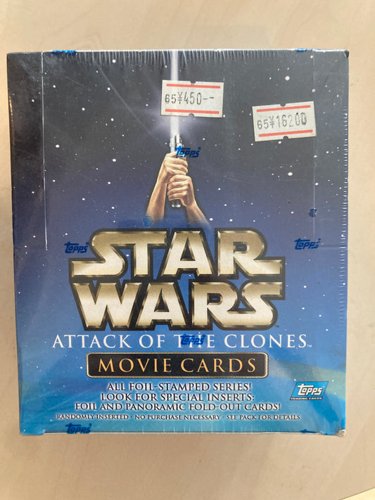 Star Wars Attack of the Clones Trading Cards Box (池袋)