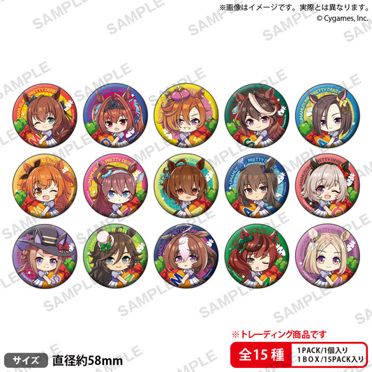 ウマ女プリティーダービーむぎゅみにトレーディング綶バッジvol.3